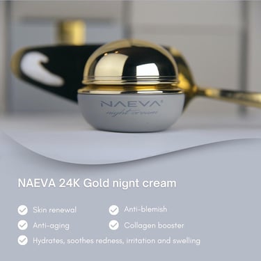 NAEVA 24K Gold Night Cream - Image 2
